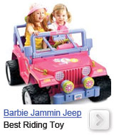 barbie jammin jeep