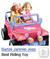 barbie jammin jeep