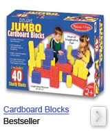 cardboard blocks
