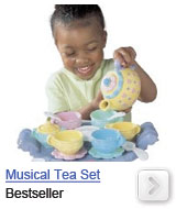 musical tea set