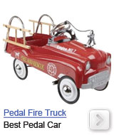 pedal fire truck