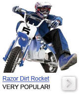 razor dirt rocket