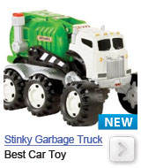 stinky garbage truck